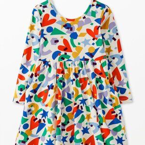 NWOT Hanna Andersson Valentines Skater Dress with Pockets